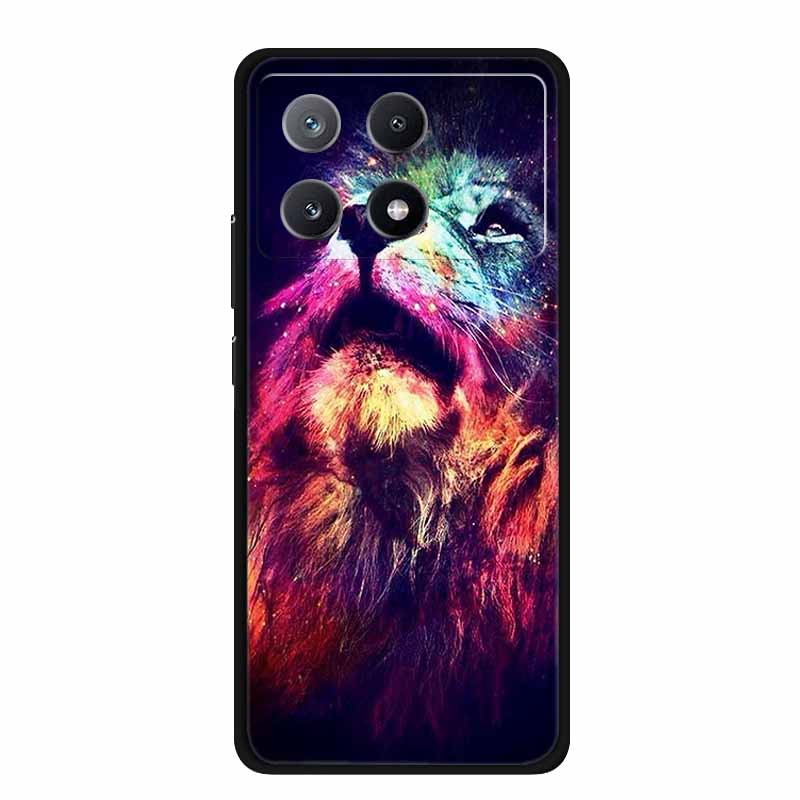 For Xiaomi Poco F8 Pro Case PocoF8 Pro TPU Cover Soft Silicone Funda Phone Case For Poco F8 Pro Case Lion Wolf Shockproof Coque