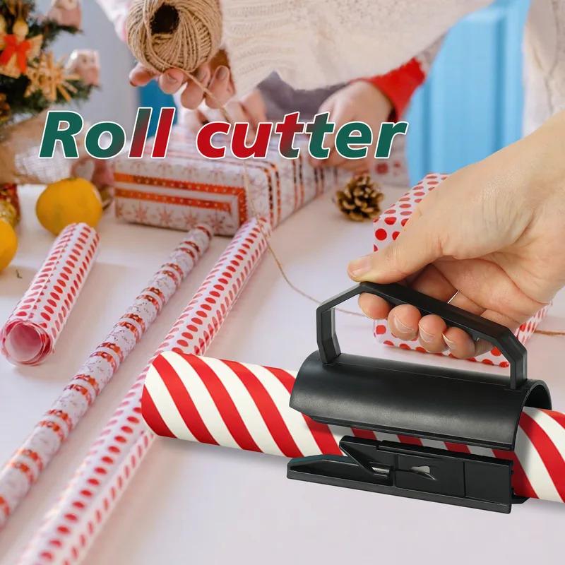 Mini Portable Paper Cutting Machine with Handle, for Gift Wrapping, Christmas Wrapping, DIY Crafts
