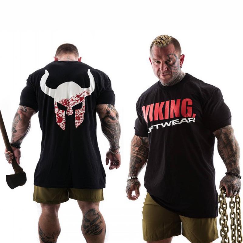 2022 Herren Baumwoll Kurzarm Sport T-Shirt - Trendiger Europäischer & Amerikanischer Stil