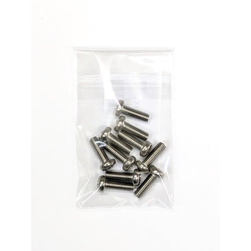 [M5x15] Stainless steel pan head machine screws (10 pieces)