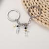 Creative Design Astronaut Star Moon Key Chain Spaceman Love Heart Couple Friendship Gift Car Bag Key Ring Pendant Accessories