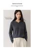 Lekasha Women's Cashmere Wool Seamless Knit Hoodie - Autumn/Winter Base Layer