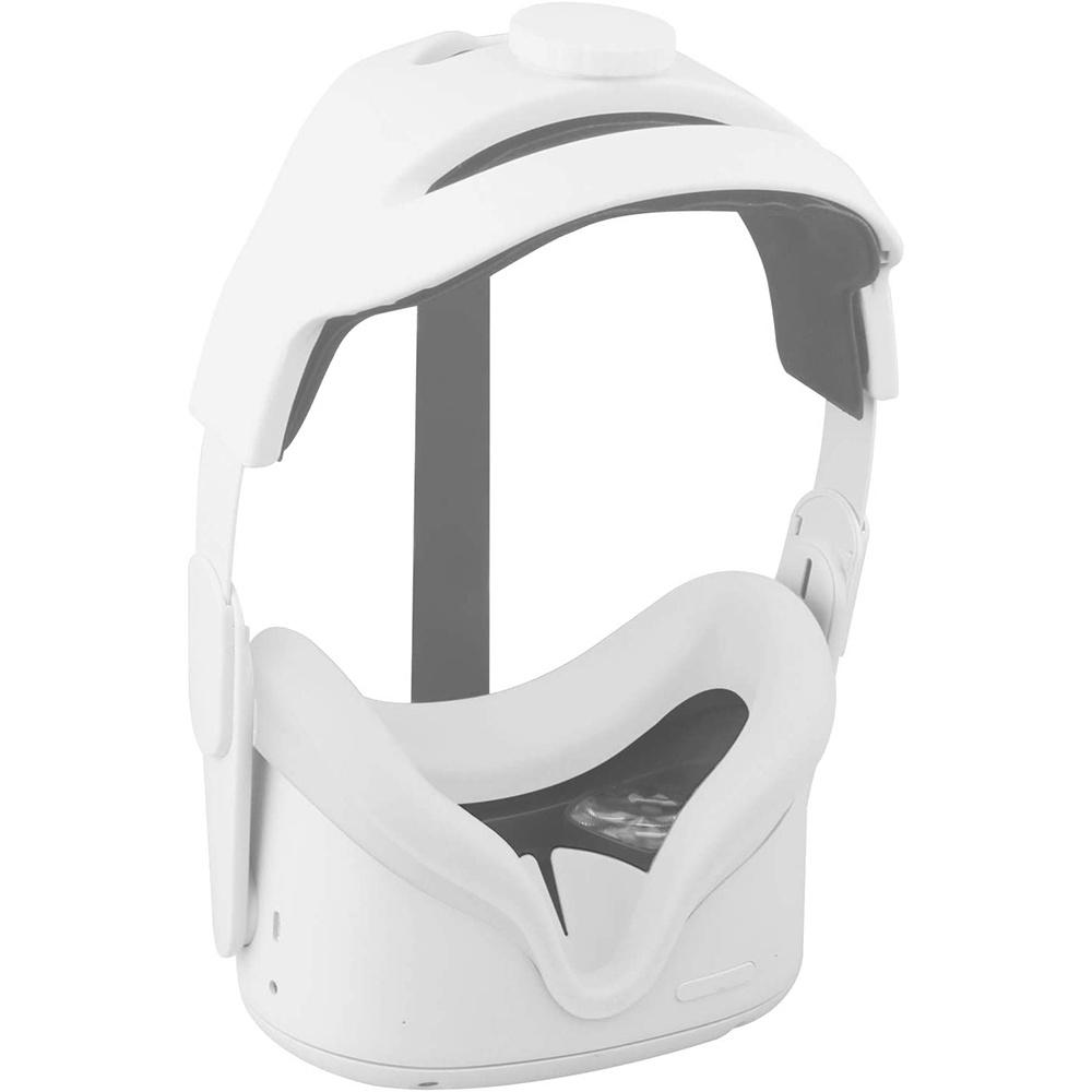 Silicone Face Cover for Oculus Quest 2, White