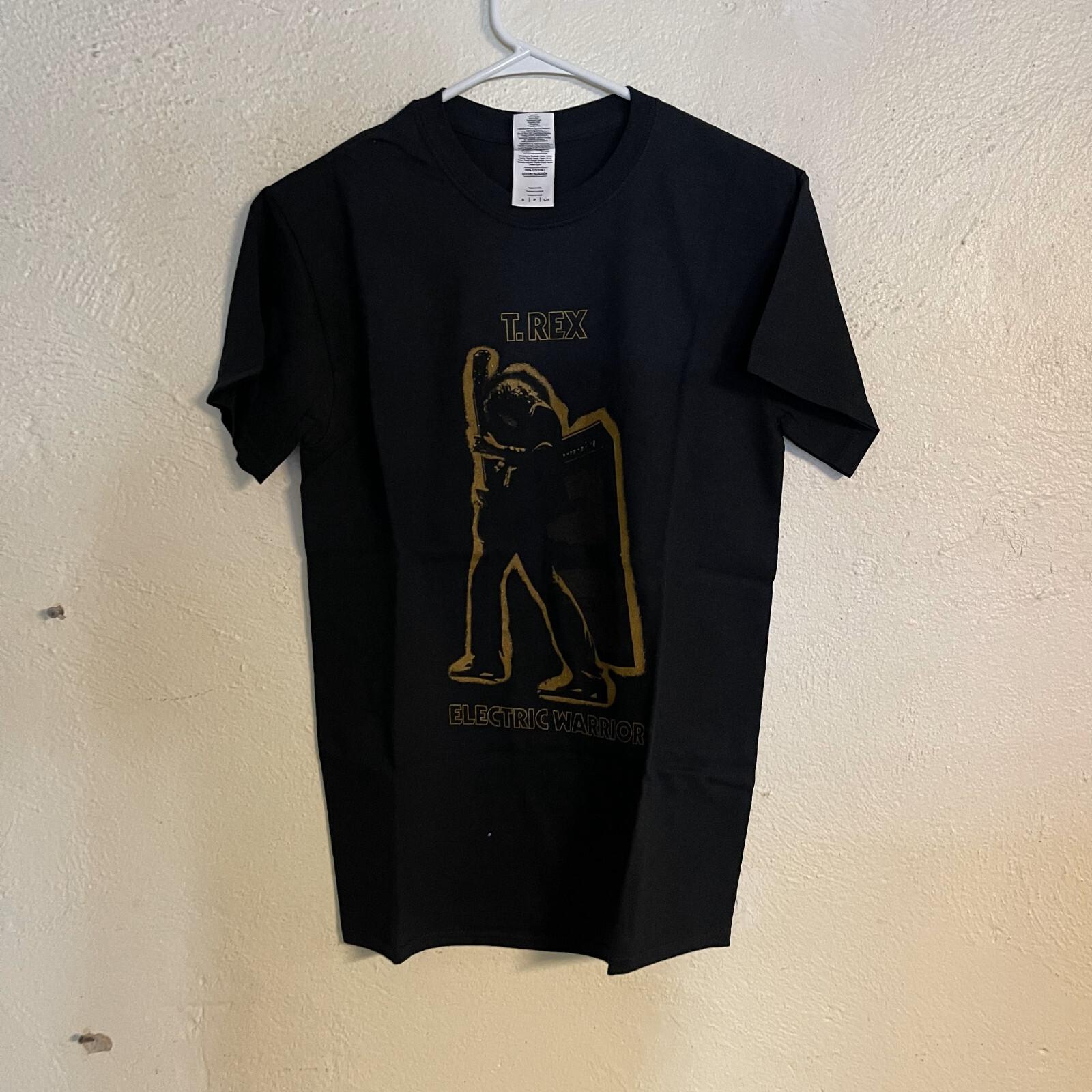 Band T-Shirt - T. REX - Electric Warrior - Black - Small XXXL