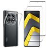 Case for Xiaomi Poco M8 PRO 5G and 2 Tempered Glass Screen Protectors Phonillico®