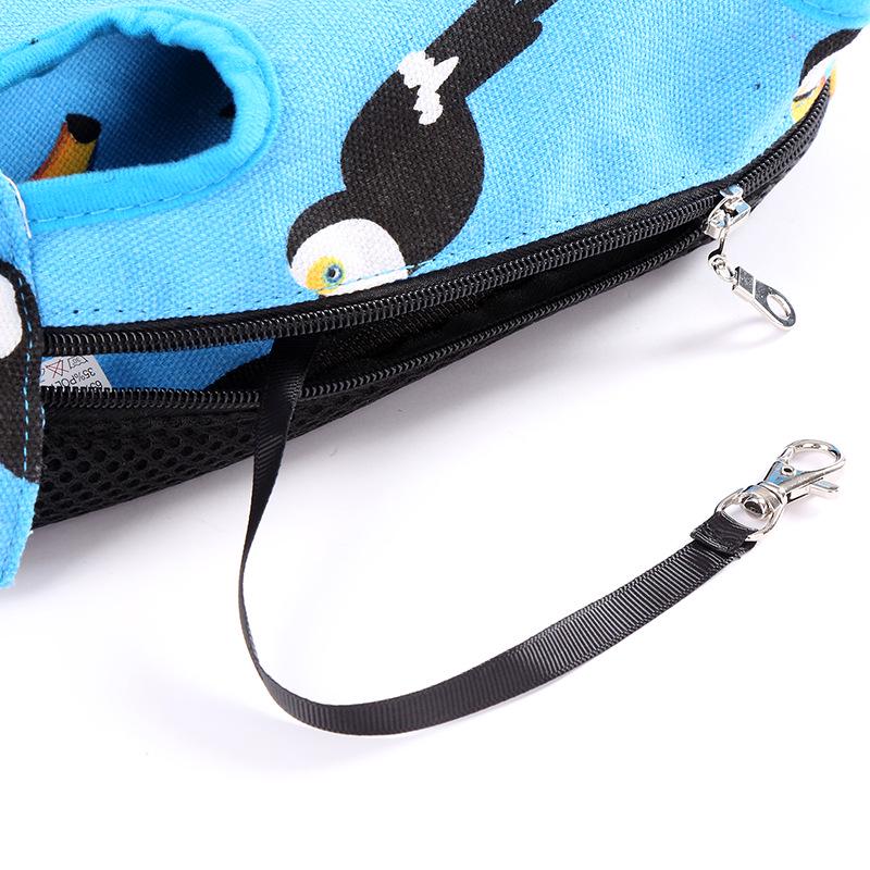Double Shoulder Pet Travel Backpack with Mesh for Cats and Dogs