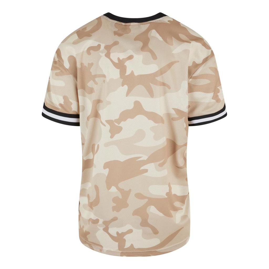 Urban Classics Mens Camo Mesh Oversized T-Shirt