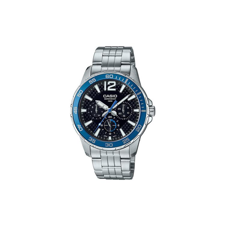 CASIO Men 41.4mm Black Watch MTD-330D-1A2VDF