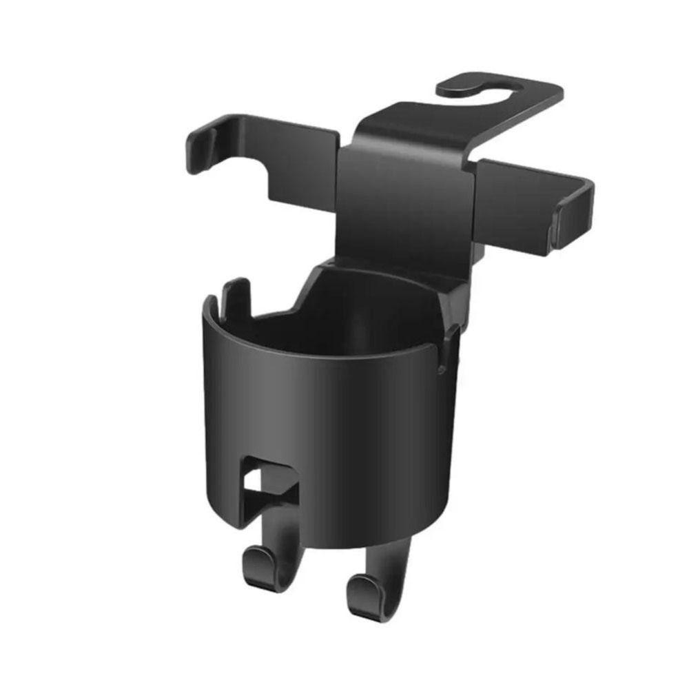 

Black Car Headrest Cup Holder ABS Caddy Storage Box New Organizer Clip