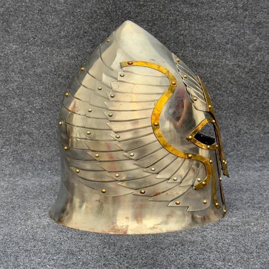 Medieval Lord or The Rings Helmet Knight Gondor Helmet Fully Wearable Medieval Armor LARP Display Halloween Costume Best Gift