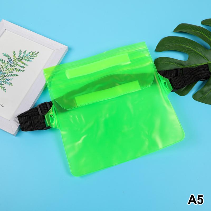Waterproof Swimming Bag Sealing Waist Pack Beach Phone Storage Bag Drift Diving Bag Forhiking, Travel,Outdoor Activities