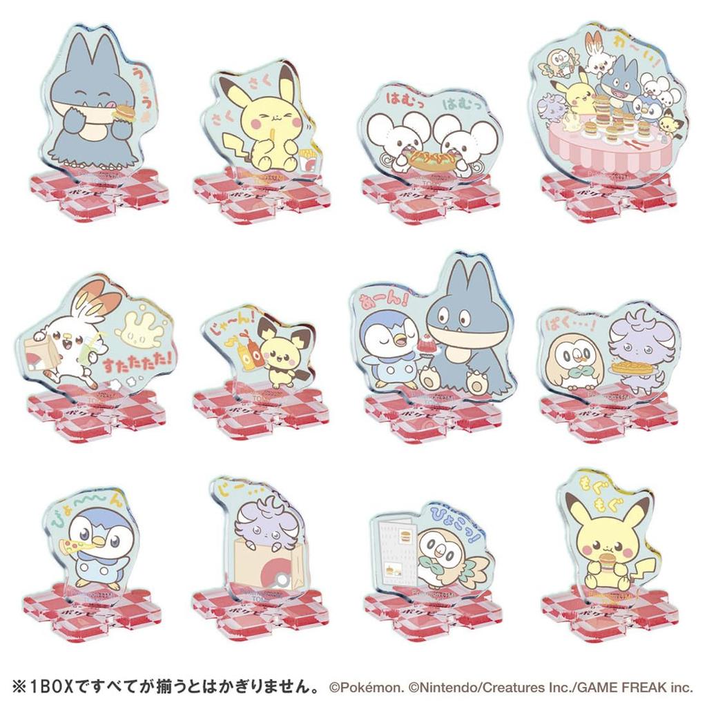 TAKARA TOMY Pokemon PokePiece Small Connecting Acrylic Stand Box -Diner-