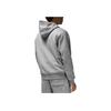 Jordan Essential Embroidered Logo Hoodie Long Sleeve Men Sweatshirt Grey DQ7466-091