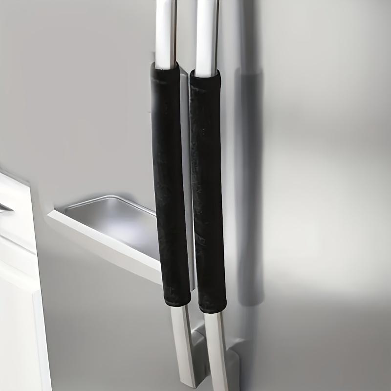 2pcs Refrigerator Door Handle Covers - Protects Against Stains, Fingerprints & Drips for Microwave & Dishwasher Doors