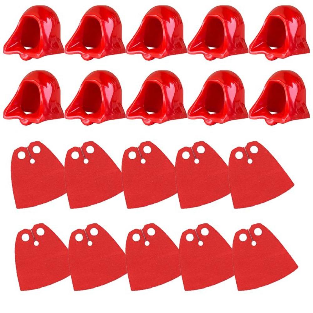 MOC WWII Military Building Blocks Accessories Figure Soldier Ninja Helmet Toy Hat Mini Brick Scarf Mask Knee Pads Gift Toys X027