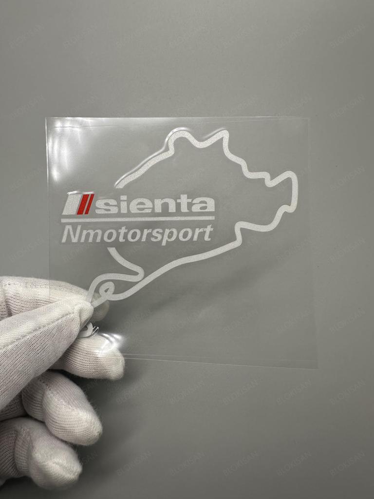 Fuel Filler Cover Sticker Sienta Rear Glass Rear 10 Series