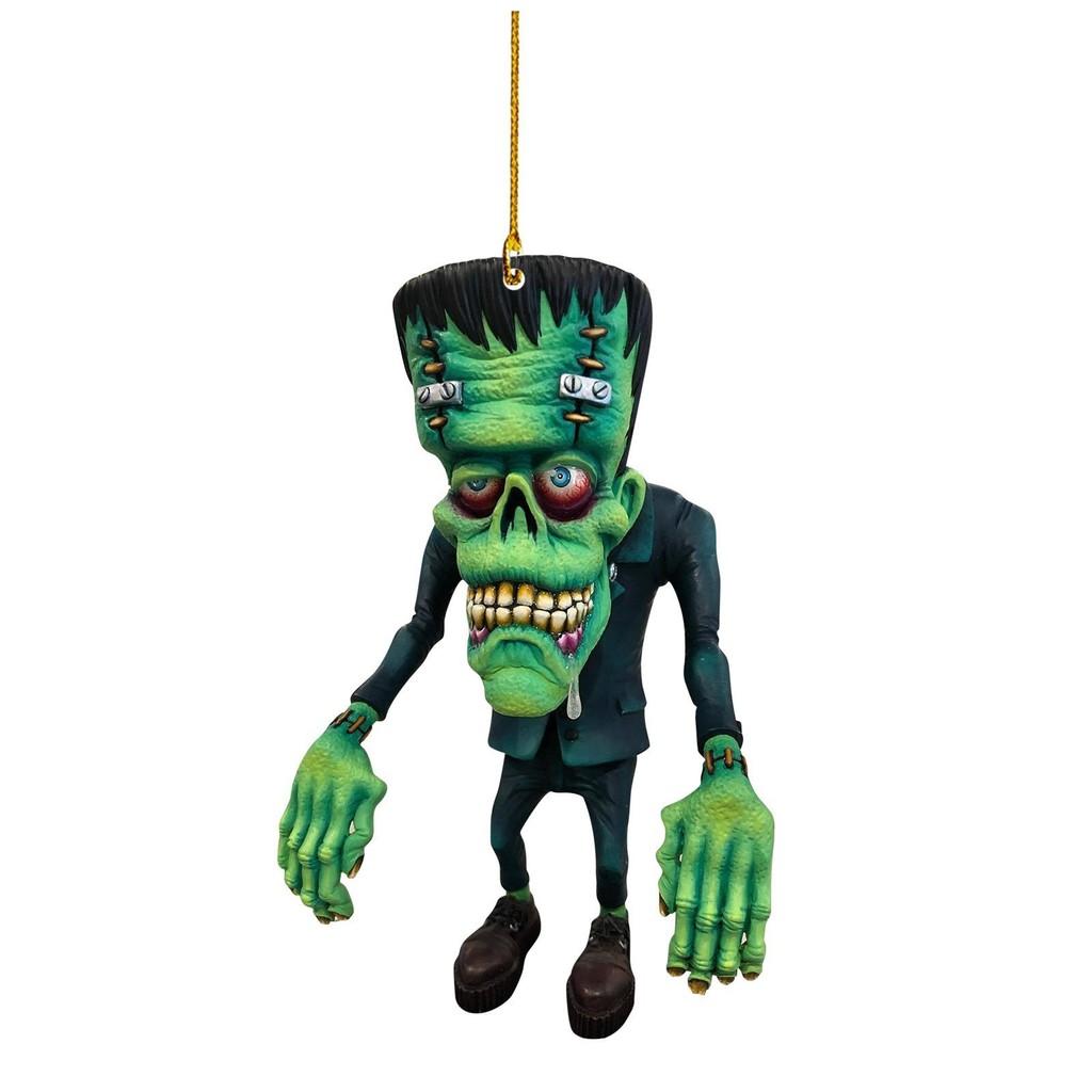 Unique Acrylic Big Mouth Monster Car Pendant Colorful Backpack Ornament For Halloween Christmas Celebration And Home Style
