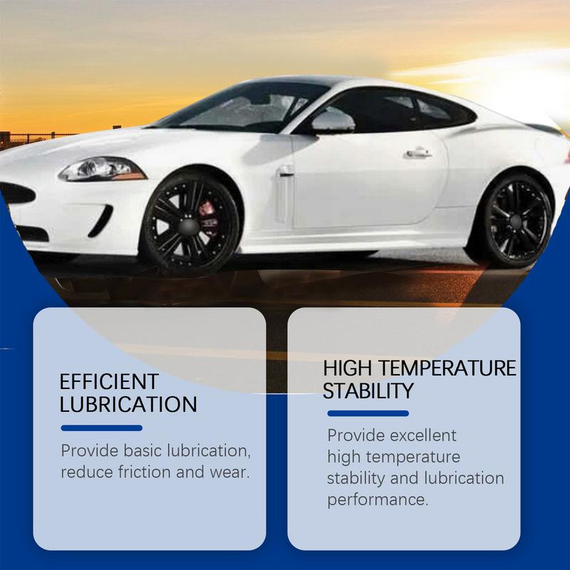 White Lithium Grease White Lithium Car Grease Lubricant With Brush Multifunctional Noise Reduction Bike Chain Grease Lube For