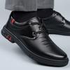 Men's leather shoes leather breathable casual shoes soft sole non-slip daily versatile men's shoes