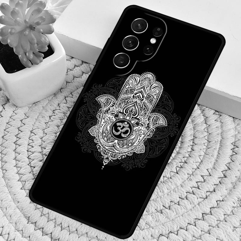 Aum Om Yoga Symbol Hindu Fitness Gym Phone Case for Samsung Galaxy note 10 pro S26 Ultra S23 S24 FE S25 S21 S22 PLUS Cover