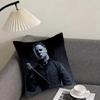 M-Michael M-Myers Horror Movie Cushion Cover Pillowcase Ultra Soft Skin Friendly Fabric Cloud Like Comfort & Concealed Zipper
