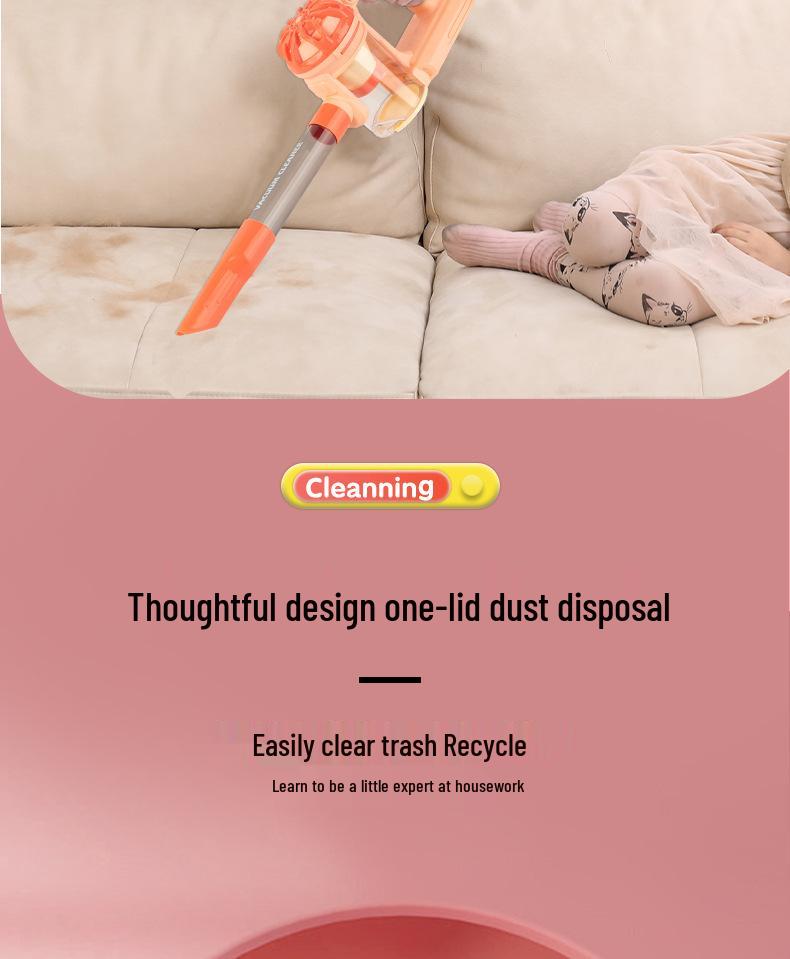 Children's Electric Sweeper Toy: Simulated Vacuum Cleaner for Parent-Child Role Play