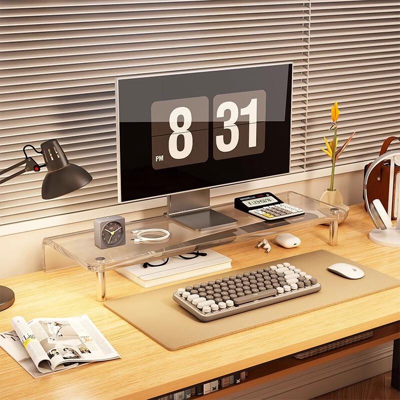 Acrylic Monitor Riser Stand