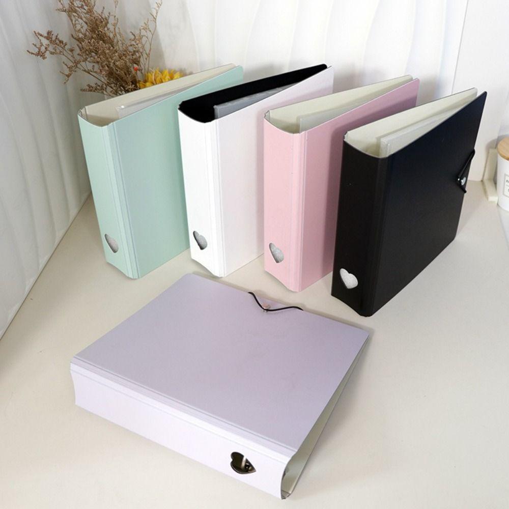 New PP Photocard Binder Card Storage Stationery Photo Collect A5 Hollow Album Card