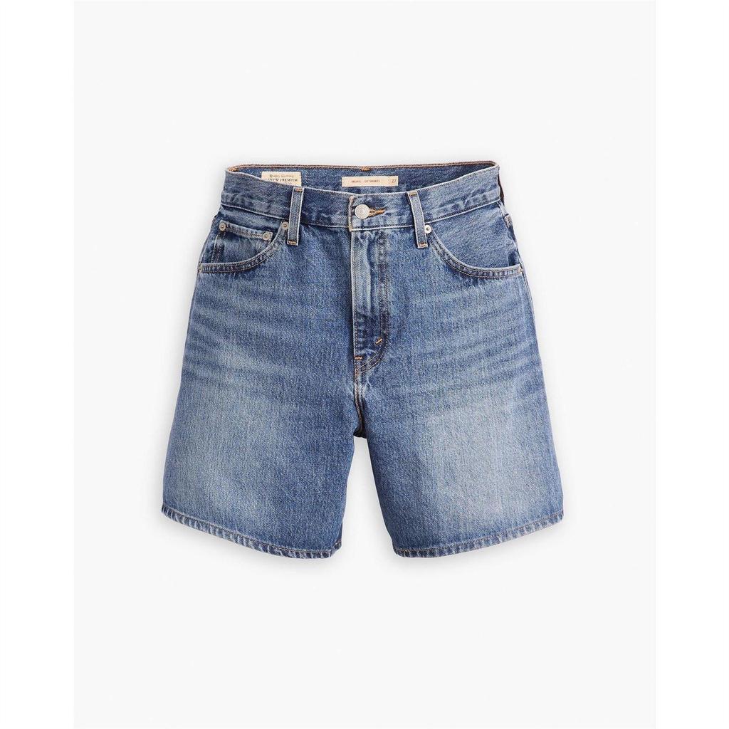 Levis Womens/Ladies Luxury Denim Baggy Shorts