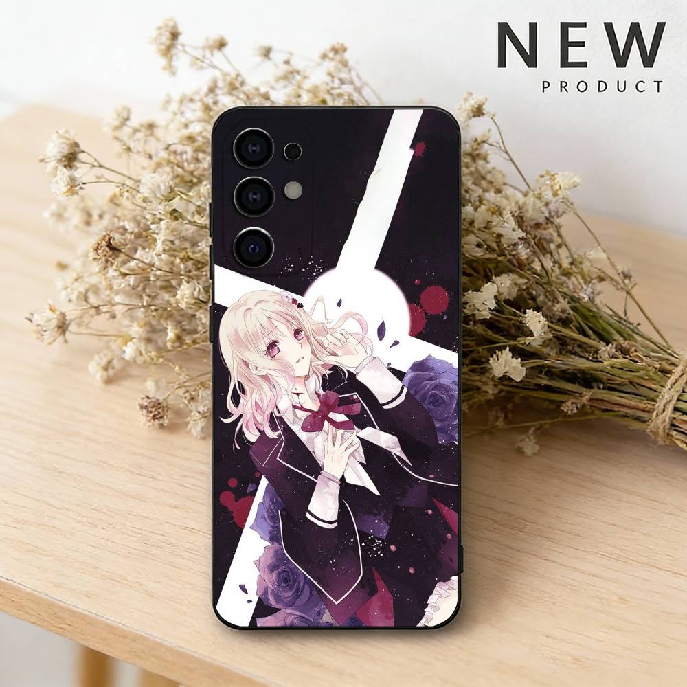 

Anime D-Diaboliks L-Lovers Phone Case For Samsung S26,25,24,23,22,30,21,10,9,Ultra,Plus,Lite Black Soft Case Samsung S21 s305G