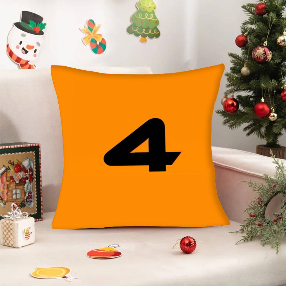 Famous racing L-LandoS car N-Norris COOL  Pillowcases cushion covers living room sofas home decor gifts