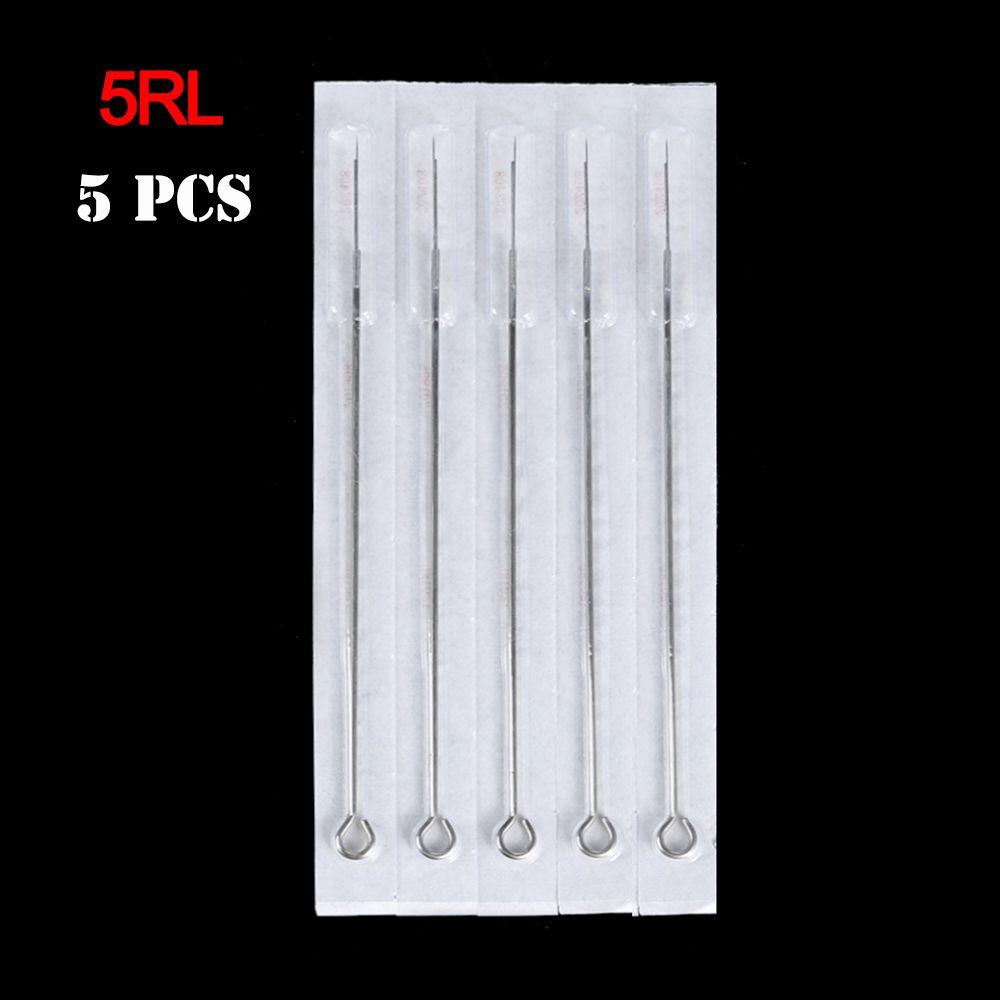 5/10 Pcs Fashio Standard Length Beauty Needle 1/3/5/7/9/11 RL Sterile Needles Stainless Steel  Needles