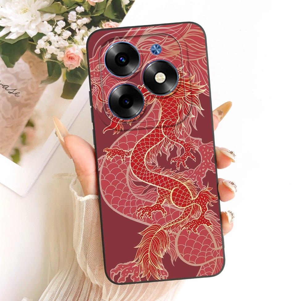 Casing For ITEL S23 Plus Cover Fashion Cartoon Cute Funny Painted Silicone Funda For ITEL S23+ S681LN Phone Case