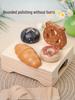 Wooden Velcro Bread & Veggie Cutting Play Set