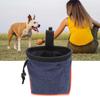 Dog Treat Pouch Collapsible Dog Walking Bag with Built In Poop Bag Dispenser for Travel Walking Outdoor