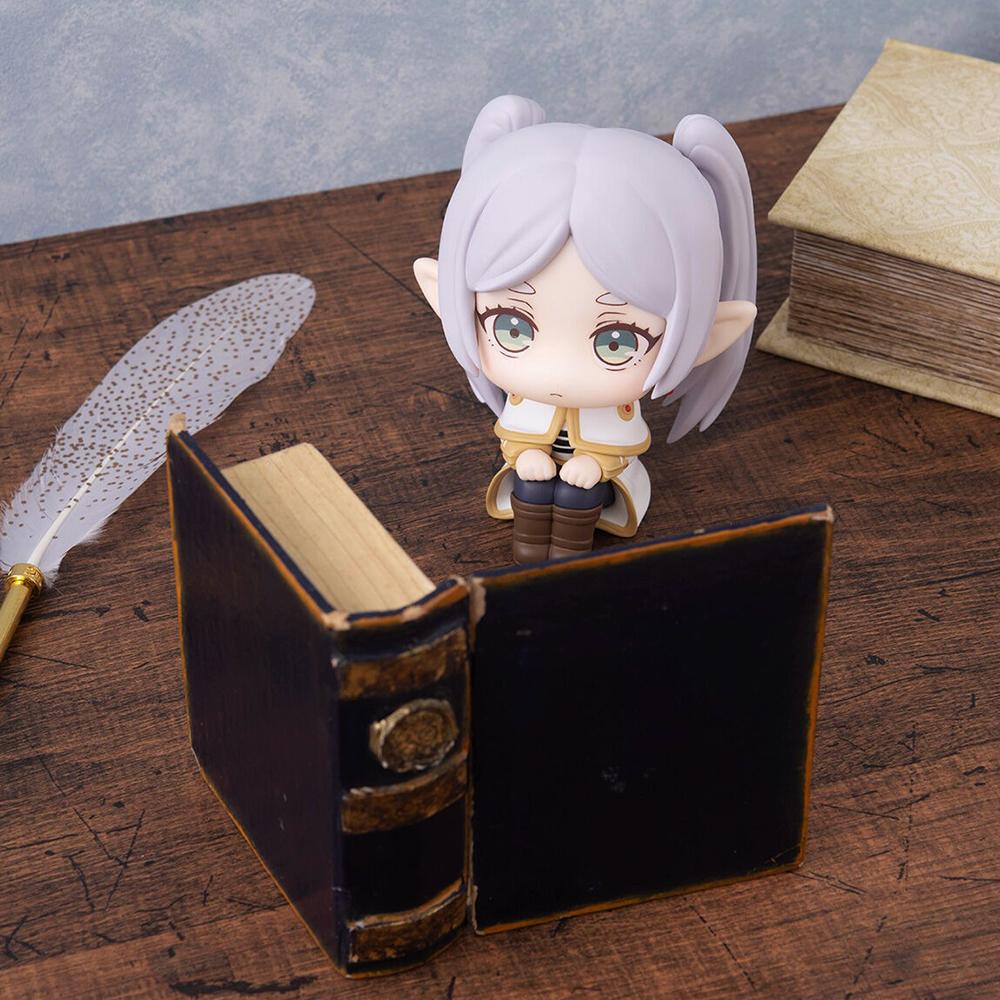 Anime Frieren Figure Cute Q Edition Frieren Action Figure Frieren Figurine Collecting Model desktop ornaments Toys Gifts 11cm