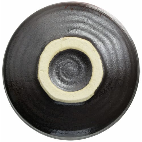 Mino ware Matcha bowl, red, made in Japan, 505-39