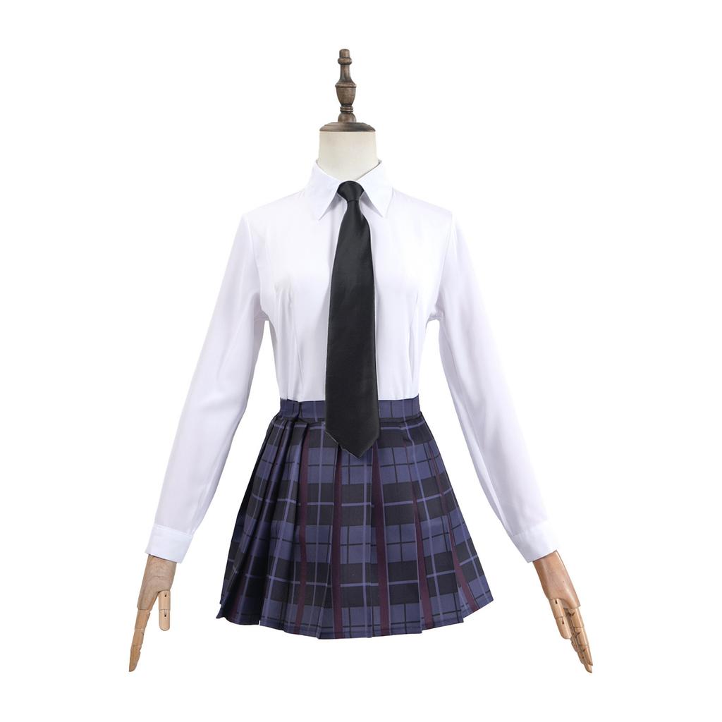 Traje de Cosplay Kakegurui Jabami Yumeko, Uniforme Escolar de Anime Roupa JK, Vestido da Academia de Apostas para Halloween e Convenção