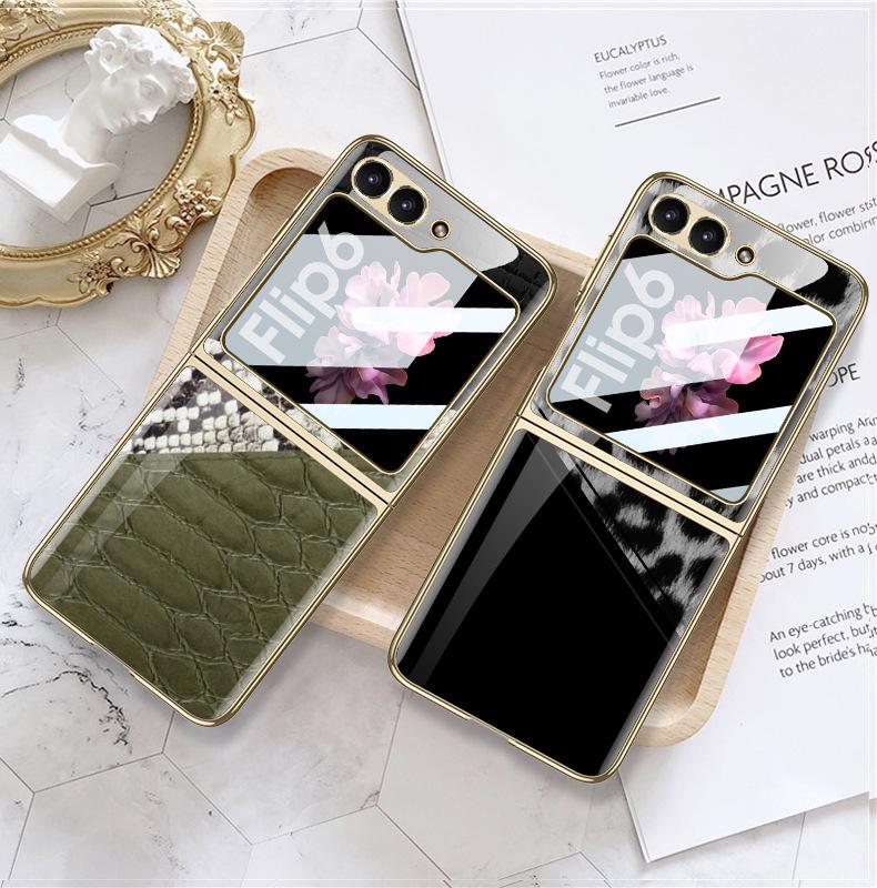 Samsung Z Flip 6 Foldable Screen Case: Anti-Drop, Electroplated, Personalized Protective Phone Cover