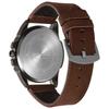 Mens Quartz Watch - Round Dial, PU Leather Strap, 30m Water Resistant, Alloy Case,  Watch