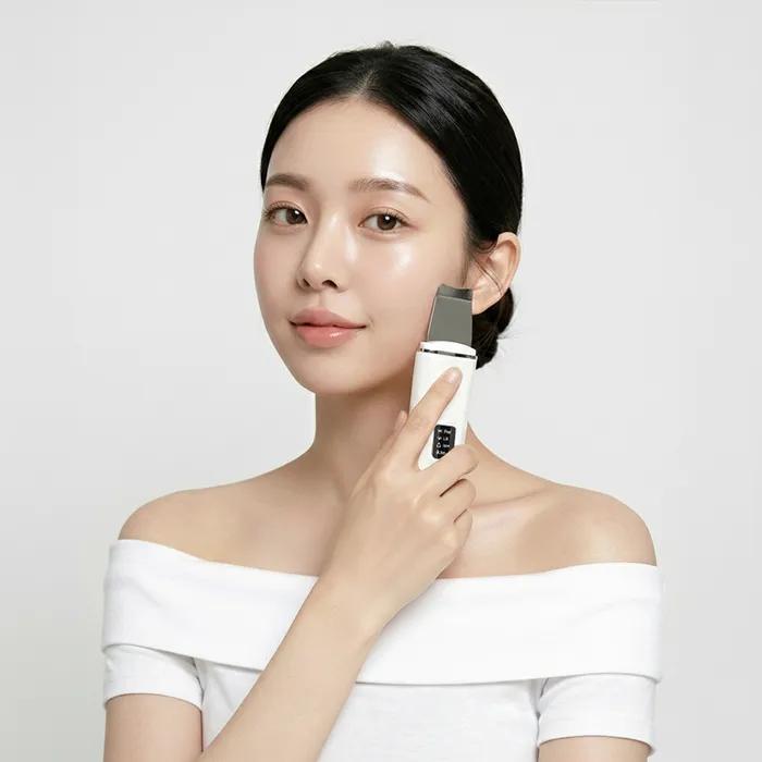 Insidy Aqua Peeling Machine, Water Peeling Machine, Vibrating Cleanser, Galvanic Facial Massager, Skin Removal Device ISF-20