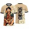 2026 Varmt Salg One Piece Stråhat Pirater 3D Print Anime Grafisk T-shirt Unisex Streetwear Kortærmet Top Mænd Kvinder Anime Fans