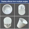 Anti-leak Toilet Flange Ring Automatic Closing Floor Outlet Closestool Sealing Bowl Outlet Spill Sealing Odor-resistant