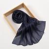 Einfache Glitzernde Seidengefühl Satin Schals Schal Glitzer Schimmer Wickeltuch Strand Überwurf Stola Bufandas Muslimischer Hijab 180*70cm