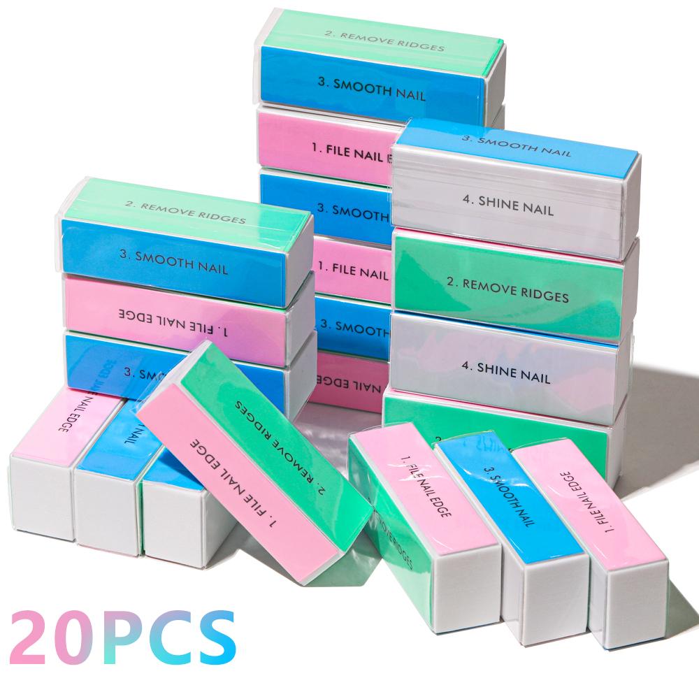 Nail Sponge Buffer Block Shine Polisher Nail Polishing Tools Nail Buffing File Manicure Sanding Nail File Nail Art Tools Kit