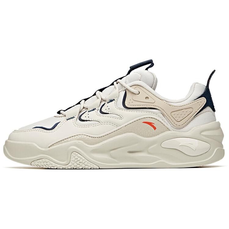 

Anta Life Collection Textile, Synthetic Leather Cushioning Slip Resistant Abrasion Resistant Breathable Low top 112118041-3 40