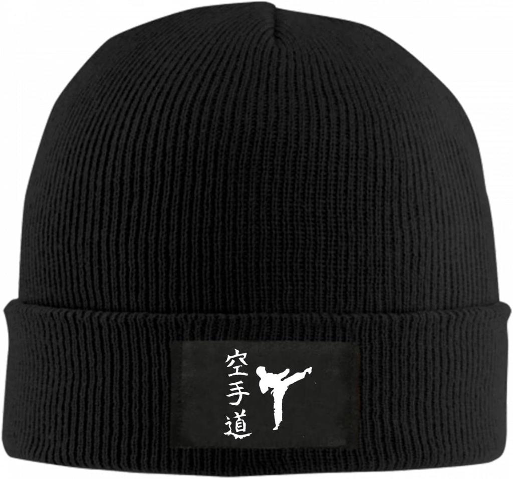 Canada Flag Canadian Maple Leaf Beanie Hat For Women Unisex Winter Hat Cuffed Winter Beanie Warm Skull Cap Plain Knit Hat Cap