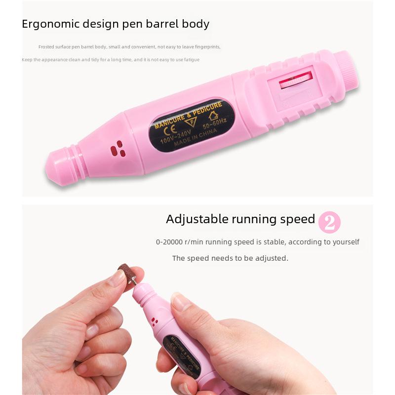 Polizor și lustruitor portabil USB pentru unghii