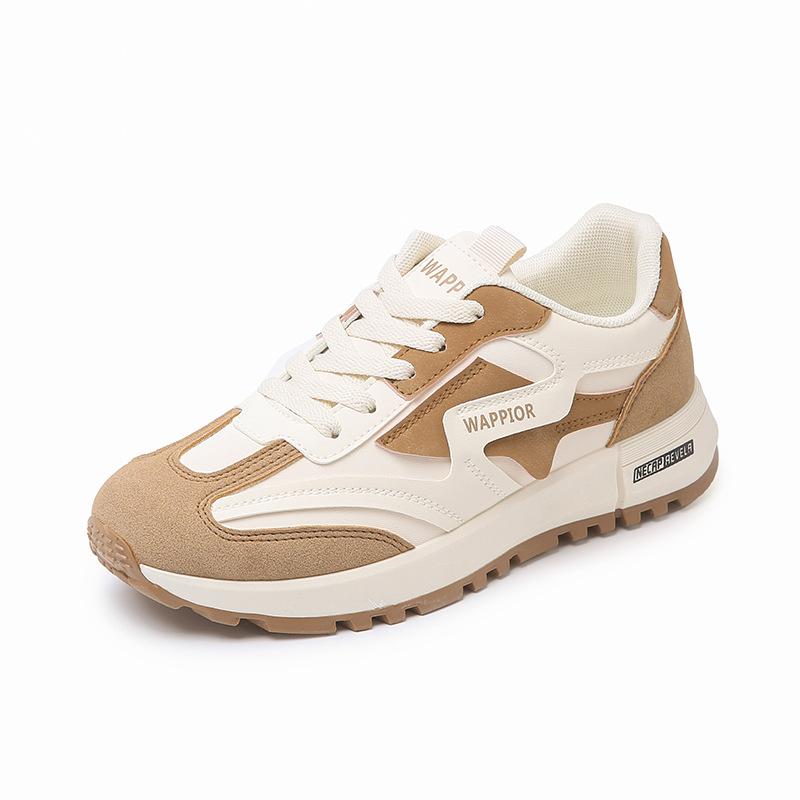 ins Korean version of the new dad shoes for women 2025 spring student sports running shoes casual shoes platform height increase 5078