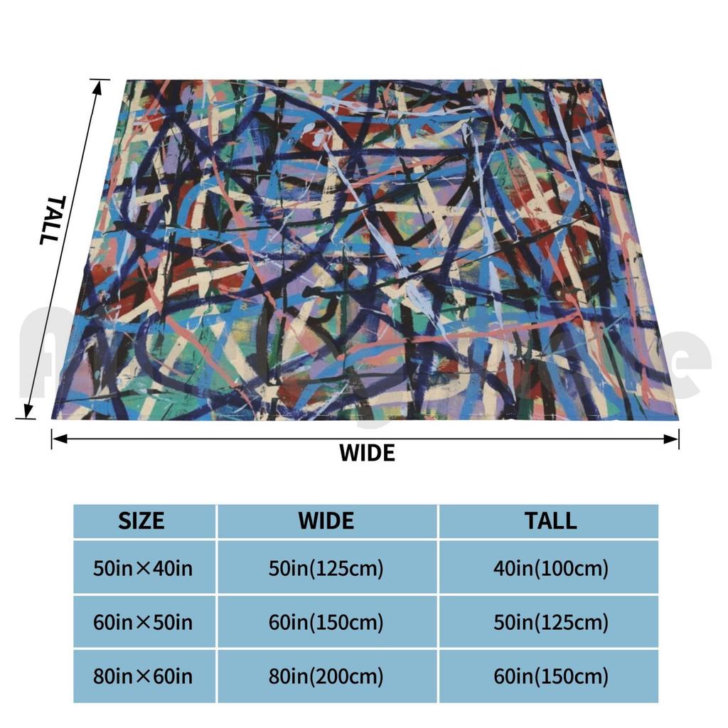 Abstract American Grafitti Art Design Blanket For Sofa Bed Travel Grafitti Banksy Street Art Graffiti Street